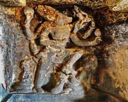 The Ellora Caves are the collection of 34 caves. The cave 15 is also called Dashavatara which denotes the ten avatars of Lord Vishnu.